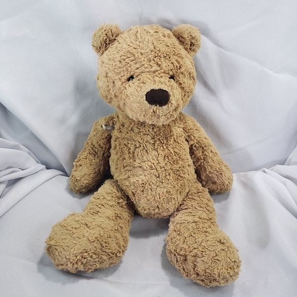 🌞SOLD🌞 Jellycat Bumbly Bear Plush Stuffed Toy See Photos Needs TLC 16 Inch - Picture 1 of 12